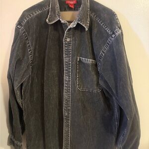 Sundance Charcoal Corduroy Shirt Jacket